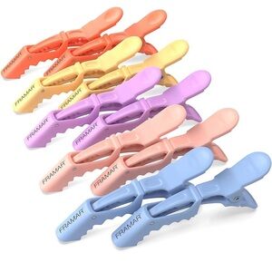 Pastel Alligator Hair Clips 10 Pack – Professional Hair Clips For Styling